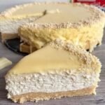 white chocolate cheesecake