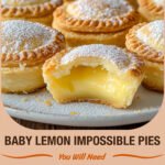 Baby Lemon Impossible Pies